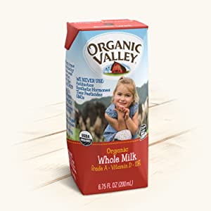 Organic Valley有机全脂牛奶 6.75盎司 12盒