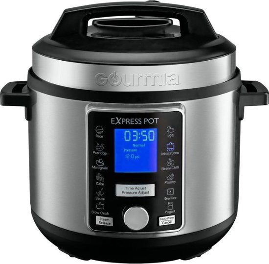 Best Buy Gourmia 6 Quart Pressure Cooker with Auto Release