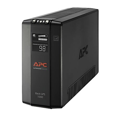 APC 8-Outlet Uninterruptible Power Supply, 1000VA/600 Watts