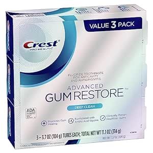 Pro-Health Advanced Gum Restore Toothpaste 3.7 Oz (Pack of 3)
