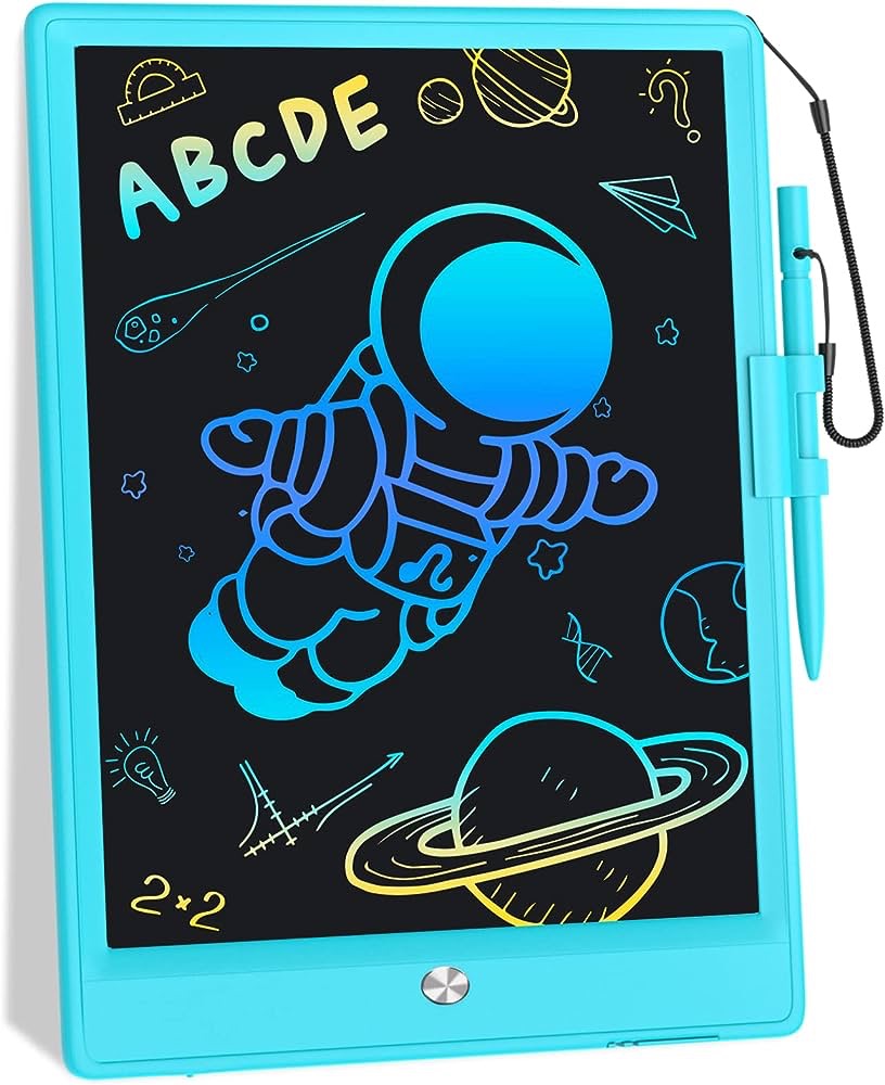 Amazon.com: LCD Writing Tablet,10 Inch Doodle Board Kids Tablets Drawing Tablet Electronic Drawing Board for Adults and Kids Ages 3+ (Blue) : Electronics