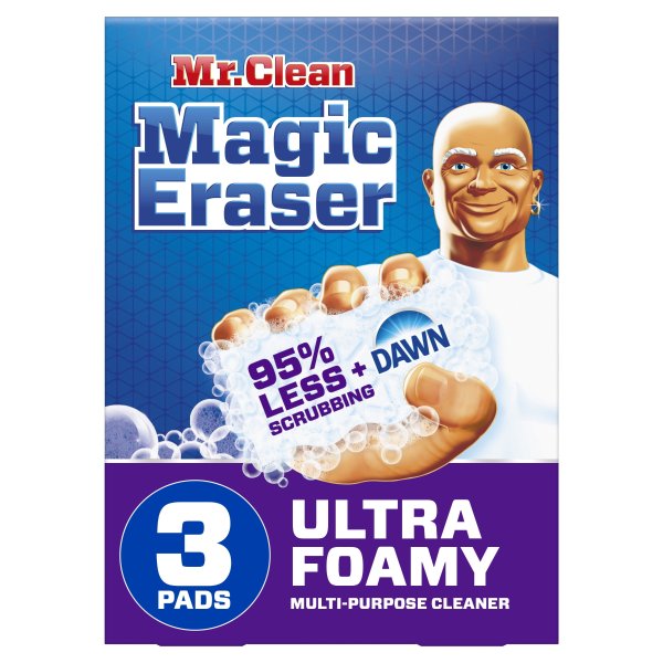 Mr. Clean Magic Eraser Ultra Foamy Multi Purpose Cleaner, 3ct