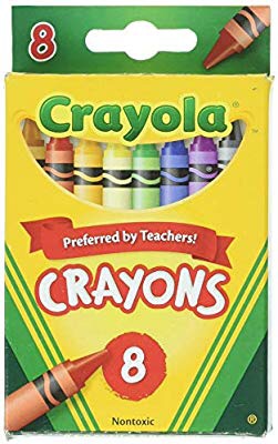 Crayola 基础8色蜡笔