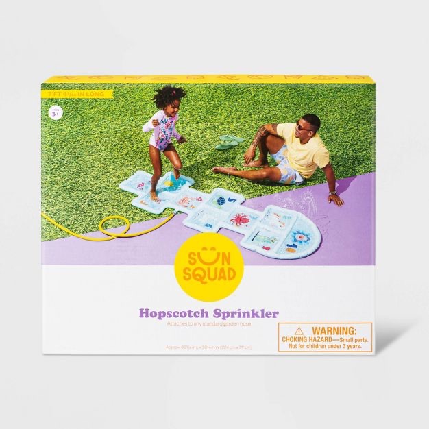 Backyard Play Hopscotch Sprinkler - Sun Squad™ : Target