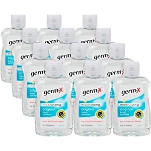 Amazon官网 Germ-X 杀菌洗手液 8lOunce 12瓶装