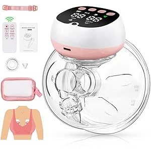 $19.99  ACADIA Breast Pump Hands Free Remote Control Electric Breast Pumps 3 Mode &amp