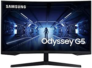SAMSUNG Odyssey G5 C32G55T 32" 2K 144Hz 1ms 曲面显示器