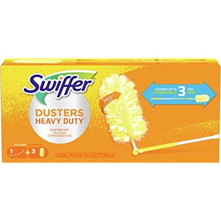 360 Dusters Extendable Handle Starter Kit, 3 Count Duster Refill