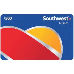 Sam's Club 西南航空 价值$500电子礼卡促销 通过邮件寄送