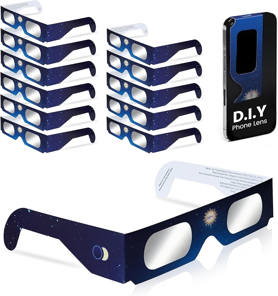 日蝕觀測眼鏡/Paper Solar Eclipse Glasses