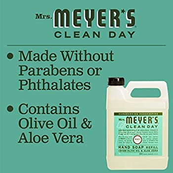Amazon.com: Mrs. Meyer’s Clean Day Liquid Hand Soap Refill, Basil, 33 fl oz: Beauty
天然洗手液