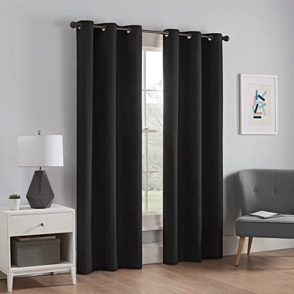Blackout Thermal Grommet Window Curtain