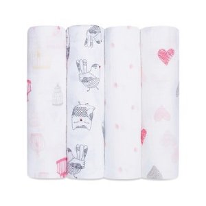 29.99 aden + anais 4条纱布包巾