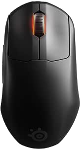 Amazon.com: SteelSeries Esports Mini Wireless FPS Gaming Mouse – Ultra Light – Prime Mini Edition – 5 Programmable Buttons – Lag-free 2.4GHz – 100H Battery – 18K CPI Sensor  