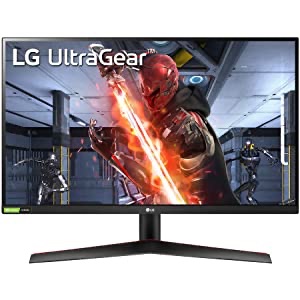 LG 27GN800-B 27吋 QHD (2560 x 1440) IPS Gaming Monitor with 1ms (GtG)/ 144Hz 刷新率 and NVIDIA G-SYNC Compatible with AMD FreeSync Premium $296.99