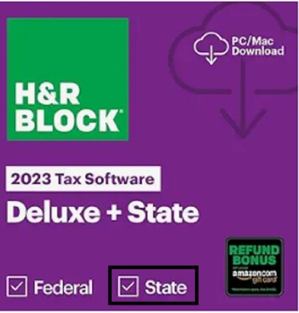 Deluxe + State 2023 报税软件 下载版
