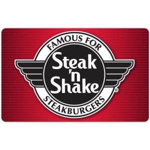 Steak'n Shake $25 Gift Card (Email Delivery)