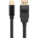 Amazon.com: Monoprice Mini DisplayPort 1.2 to DisplayPort 1.2 Cable - 3 Feet - Black | Supports up to 4K resolution and 3D Video - Select Series : Electronics