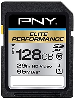 Amazon.com: PNY Elite Performance 128GB C10 U3 SDXC 存储卡