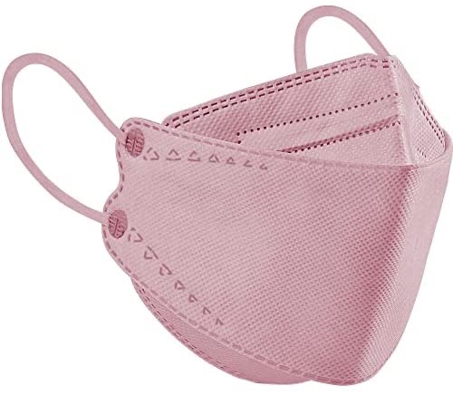 KF94 Face Mask Dusty Rose 50PCS, 4 Layer Protective Fish Type Masks for Adult 3D Mouth Shields with Elastic Earloop and Nose Clip: Amazon.com: Tools & Home Improvement
KF94口罩50%off, 折扣码UB2AFGS9