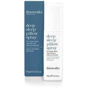 Thisworks睡眠喷雾Amazon.com: thisworks Deep Sleep Pillow Spray: Natural Sleep Aid, 75ml | 2.5 fl oz: Home & Kitchen