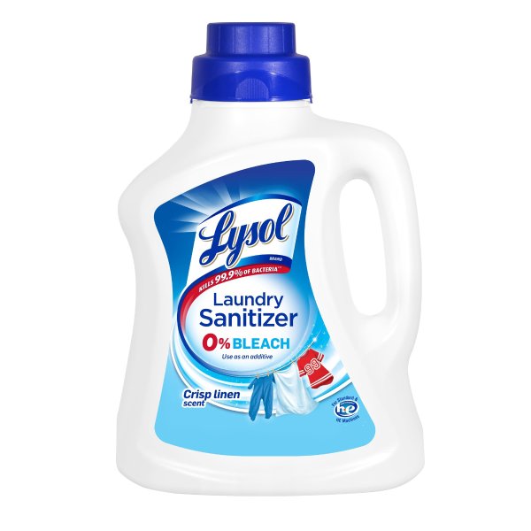 Lysol Laundry Sanitizer, Crisp Linen, 90 oz
