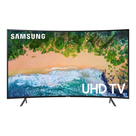 SAMSUNG 65" Class 4K (2160P) Ultra HD Smart LED HDR TV UN65NU7300 三星65寸曲面电视 型号7300