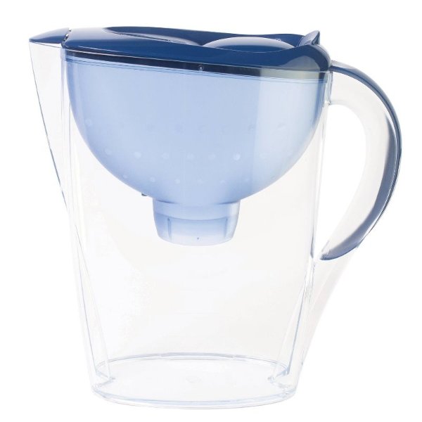 Up&Up Water Filtration Pitcher Navy 7 cup Capacity