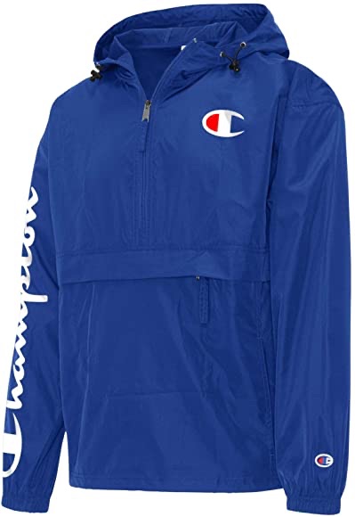 Champion Men's Packable Jacket, Surf The Web, Small at Amazon Men’s Clothing store 男士风衣M码
