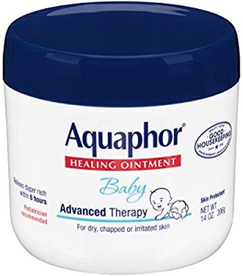 Amazon.com: Aquaphor Baby Healing Ointment - Advance Therapy for Diaper Rash, Chapped Cheeks and Minor Scrapes - 14. oz Jar: Gateway宝宝万能膏