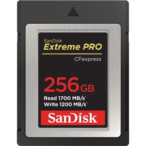 SanDisk 256GB Extreme PRO CFexpress 存储卡