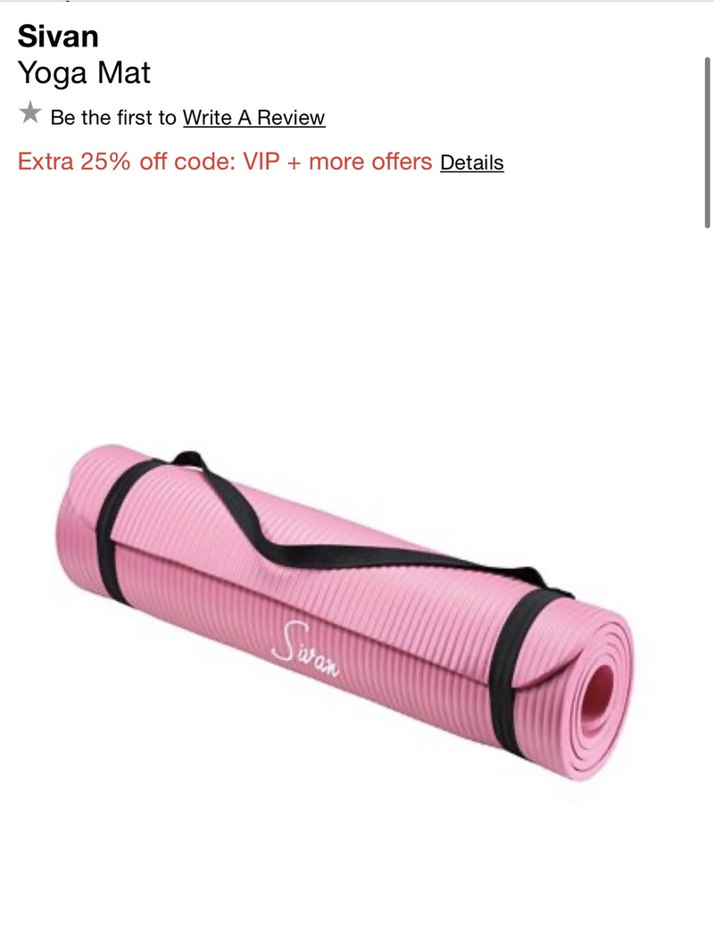 Sivan Yoga Mat & Reviews - Home - Macy's 瑜伽垫特价折扣码:VIP 多款选择