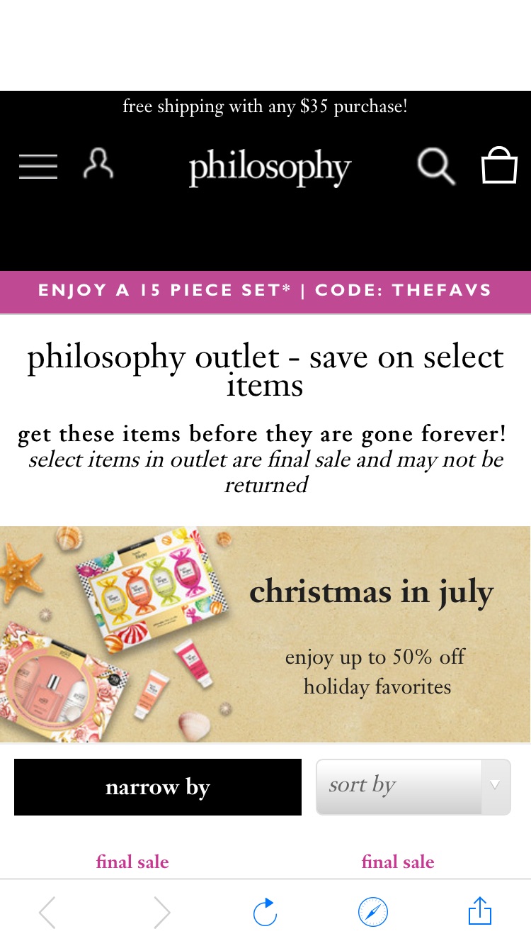 Philosophy Outlet -Save on Select Items | philosophy®