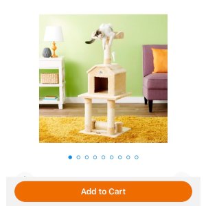 $28.69 Go Pet Club 45-in 猫树