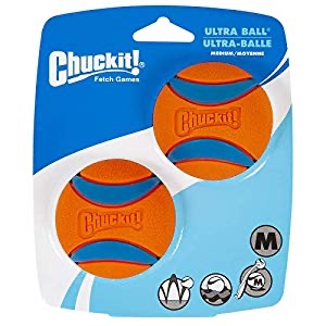 狗狗玩具球Amazon.com : ChuckIt! Ultra Ball, Medium (2.5 Inch) 2 Pack : Pet Toy Balls : Pet Supplies