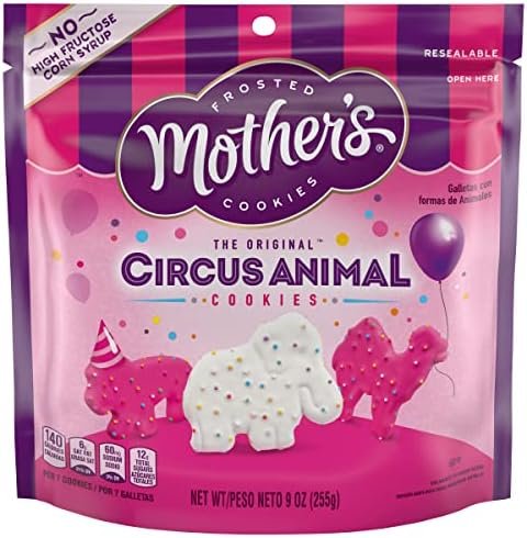 Mother's Circus Animal Cookies, 9 Oz. (Pack of 1)
