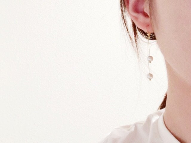 DIY pearl Earrings！超简单的珍珠耳环教程