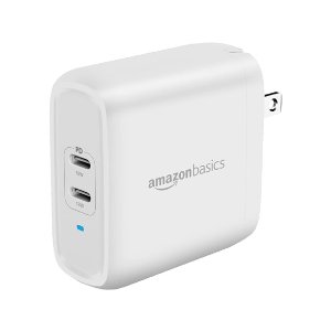 Today Only: AmazonBasics 36W 2-Port USB-C Wall Charger with PD