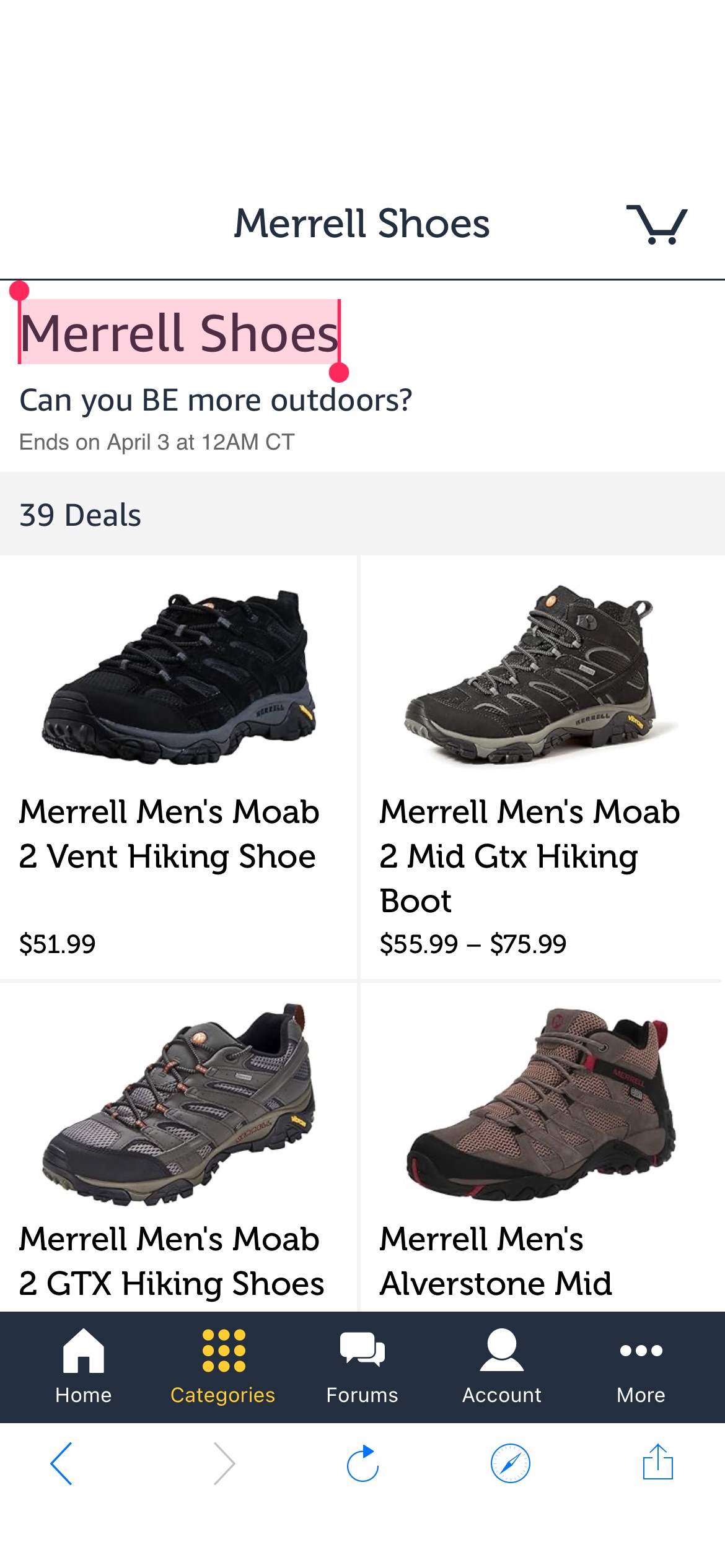 Merrell Shoes