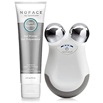 Petite Facial Toning Device | Mini Facial Trainer Device + Hydrating Leave-On Gel Primer
