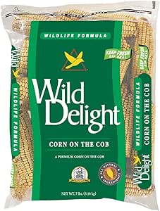 Amazon.com : Wild Delight Corn on the Cob, 7 lb : Pet Food : Patio, Lawn &amp; Garden