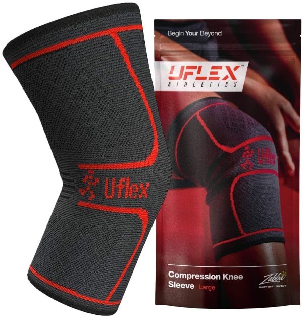 UFlex Athletics 止痛防护护膝 1个 男女都可用