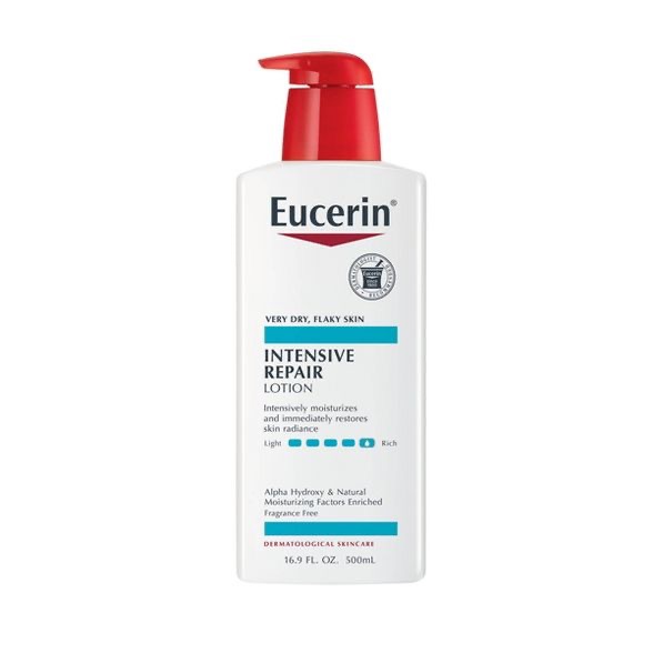 优色林身体护肤系列全场减2刀Eucerin Intensive Repair Very Dry Skin Lotion - 16.9 Fl Oz : Target