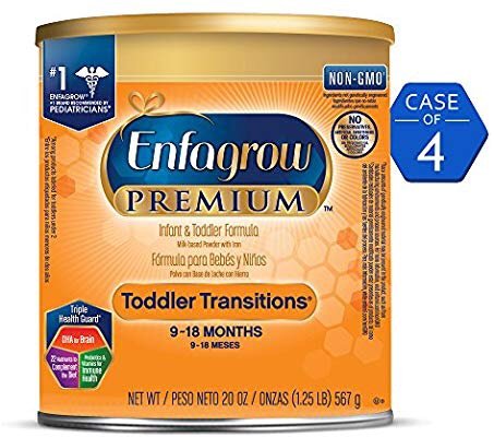 PREMIUM Non-GMO Toddler Transitions Formula - Powder can, 20 oz @ Amazon