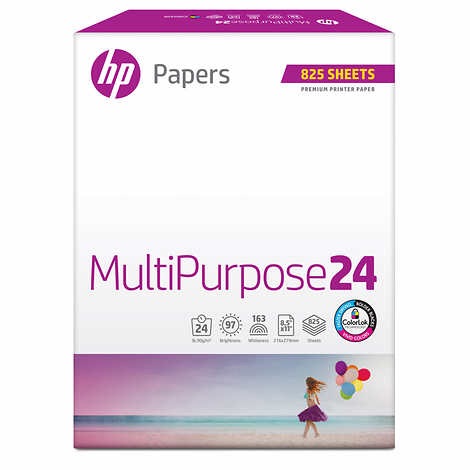 HP Multi-purpose 纸张 24 LB, 97-Bright, 825张