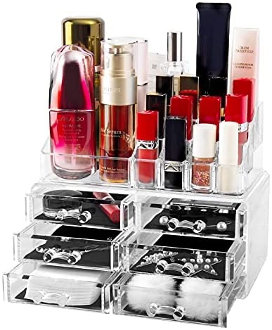 Amazon.com: 化妆品收纳盒