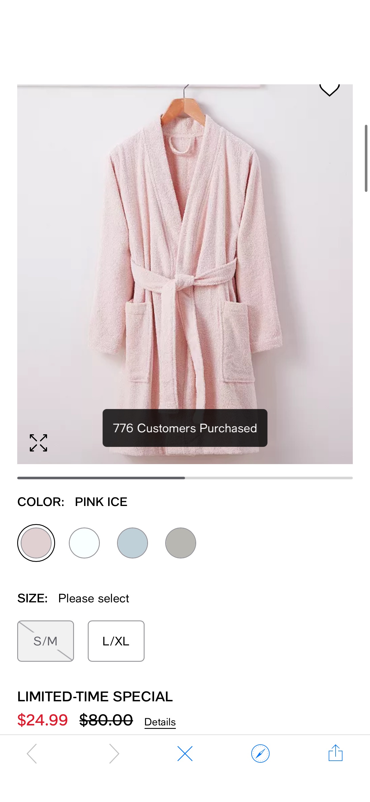 Home Design Cotton Terry Robe, Created for Macy's & Reviews - Bath Robes - Bed & Bath - Macy's