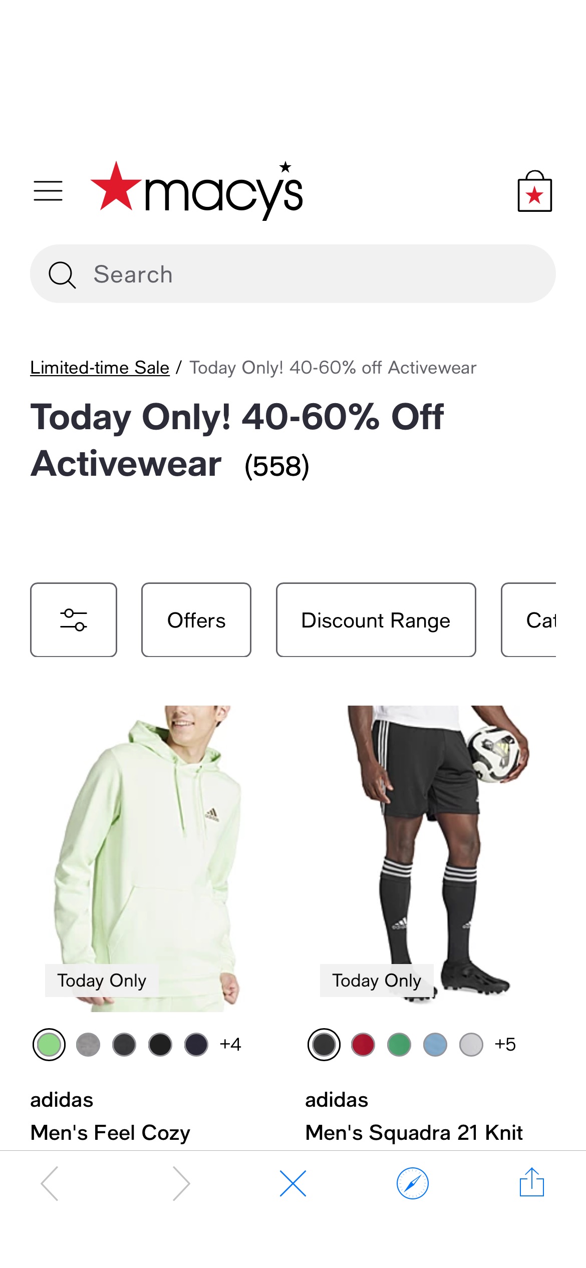 Today Only! 40-60% Off Activewear