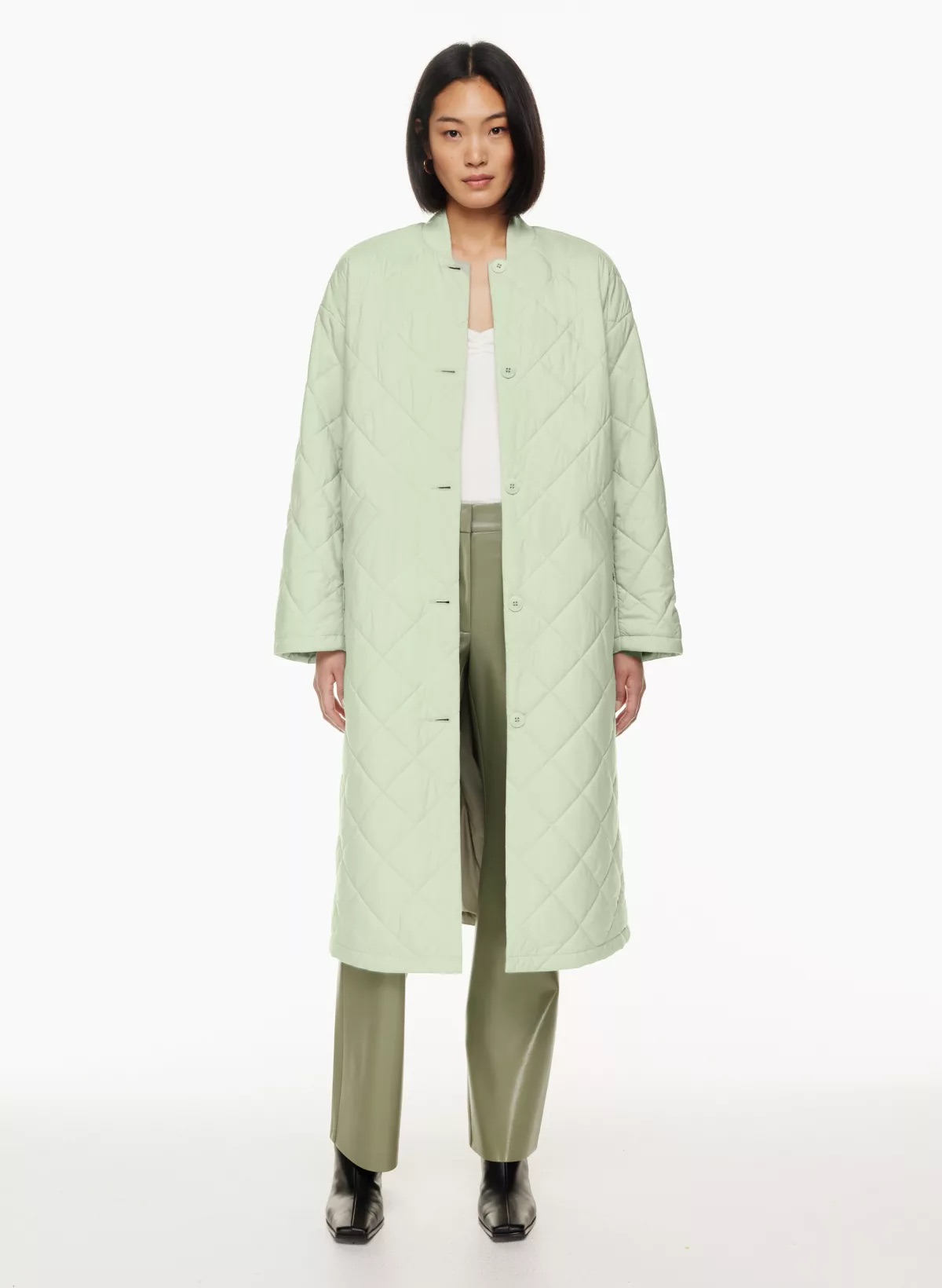 Wilfred PAVANT QUILTED LONG JACKET | Aritzia US