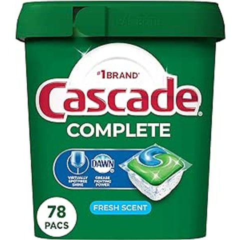 Cascade 强效去污洁净洗碗球78颗